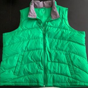 Lands’ End Down Puffer Vest - Kelly Green - 3X